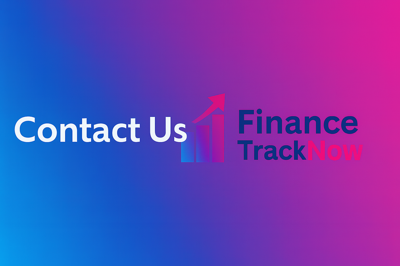 Contact Us Finance Track Now
